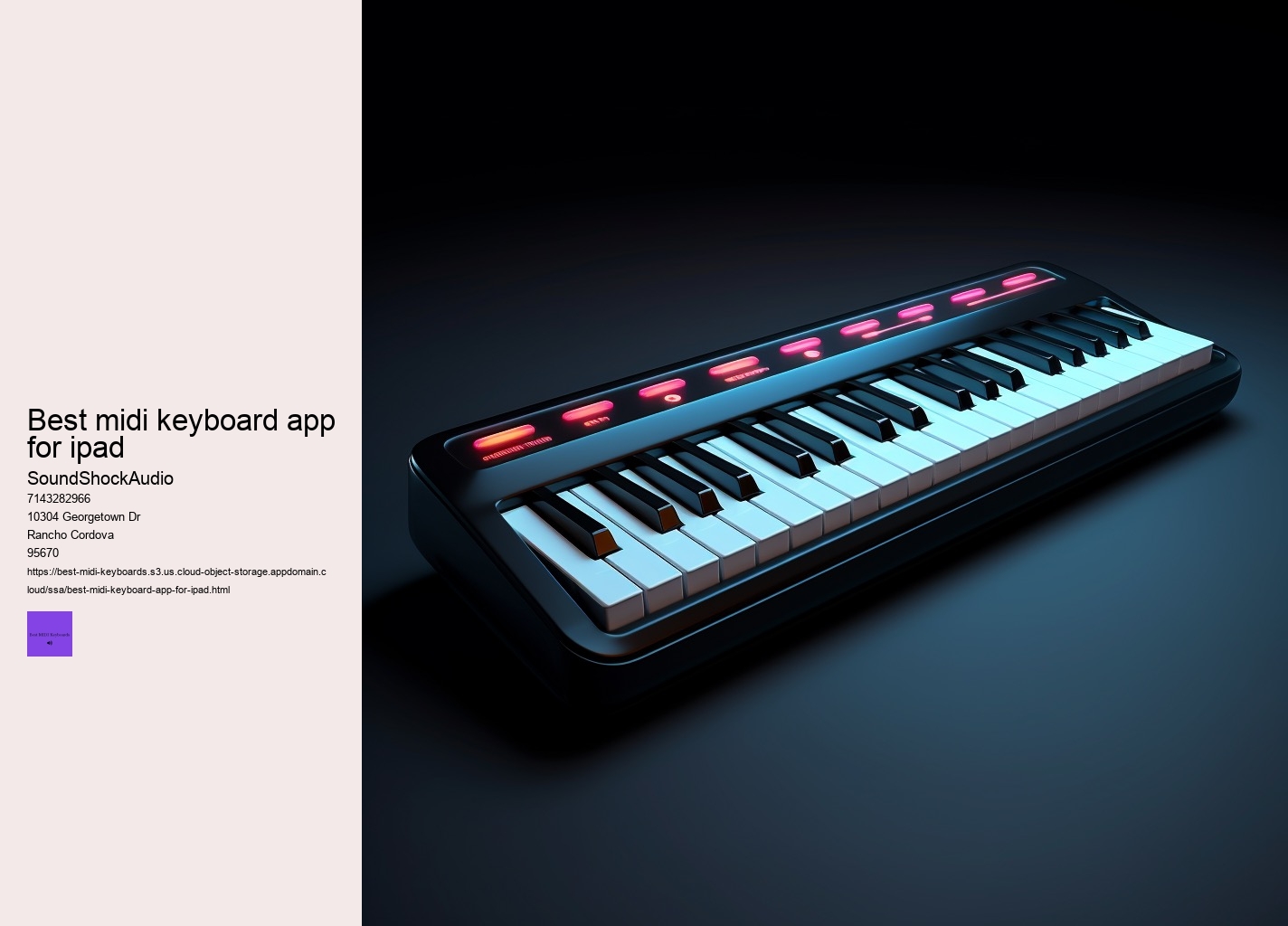 best midi keyboard app for ipad