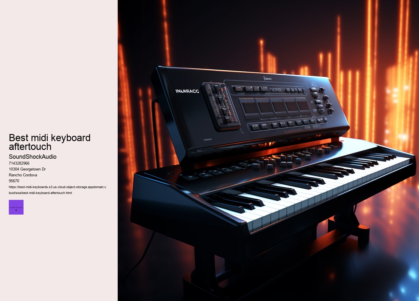 best midi keyboard aftertouch