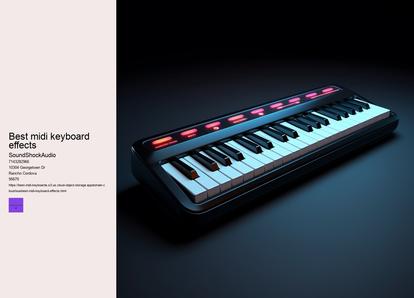 best midi keyboard effects