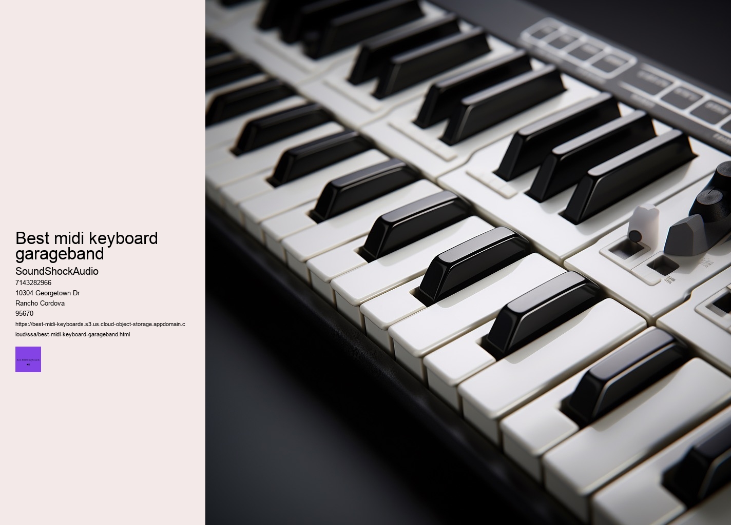 best midi keyboard garageband