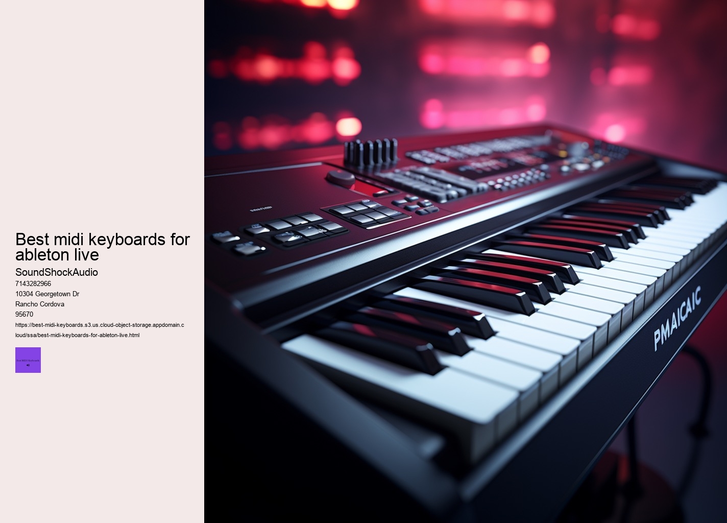 best midi keyboards for ableton live