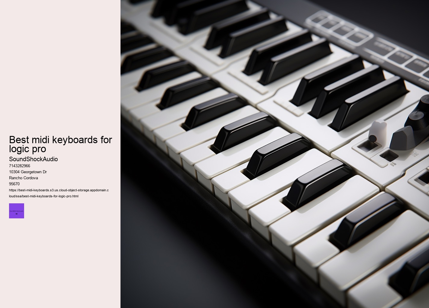 best midi keyboards for logic pro