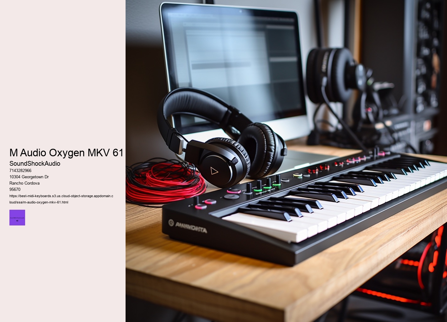 M Audio Oxygen MKV 61